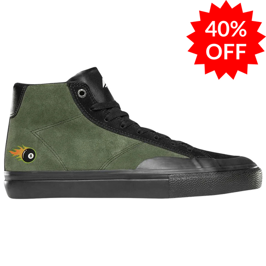 Emerica Omen Hi Erick Winkowski Olive / Black Skate Shoes