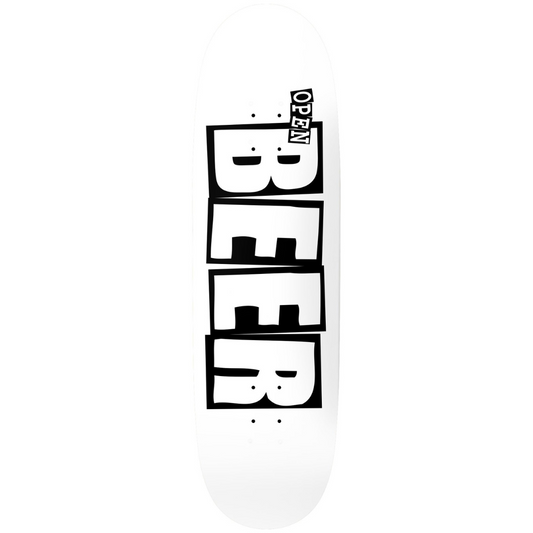 9.25" Baker Nuge Open Beer Logo Skateboard Deck