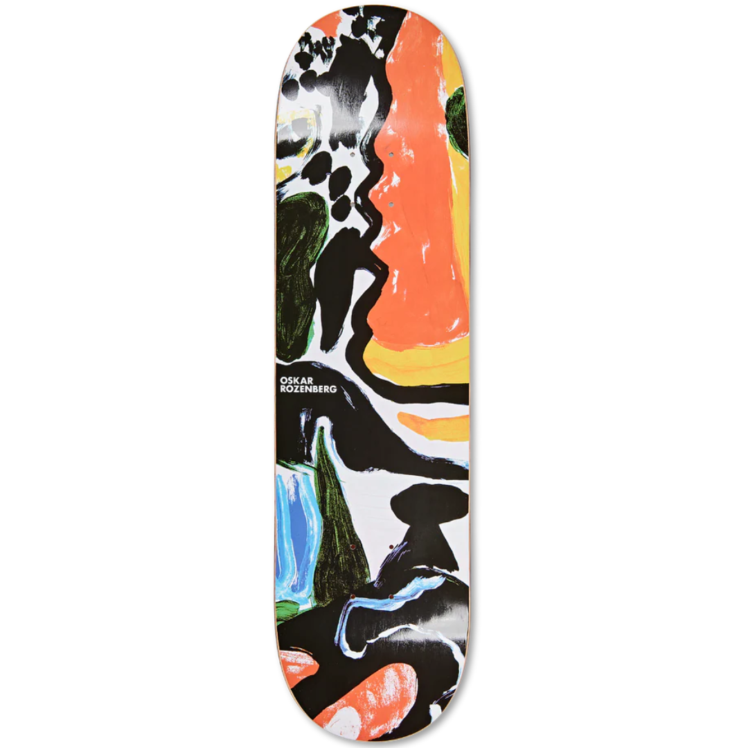 8.0" Polar Oskar Rozenberg Facescape Skateboard Deck