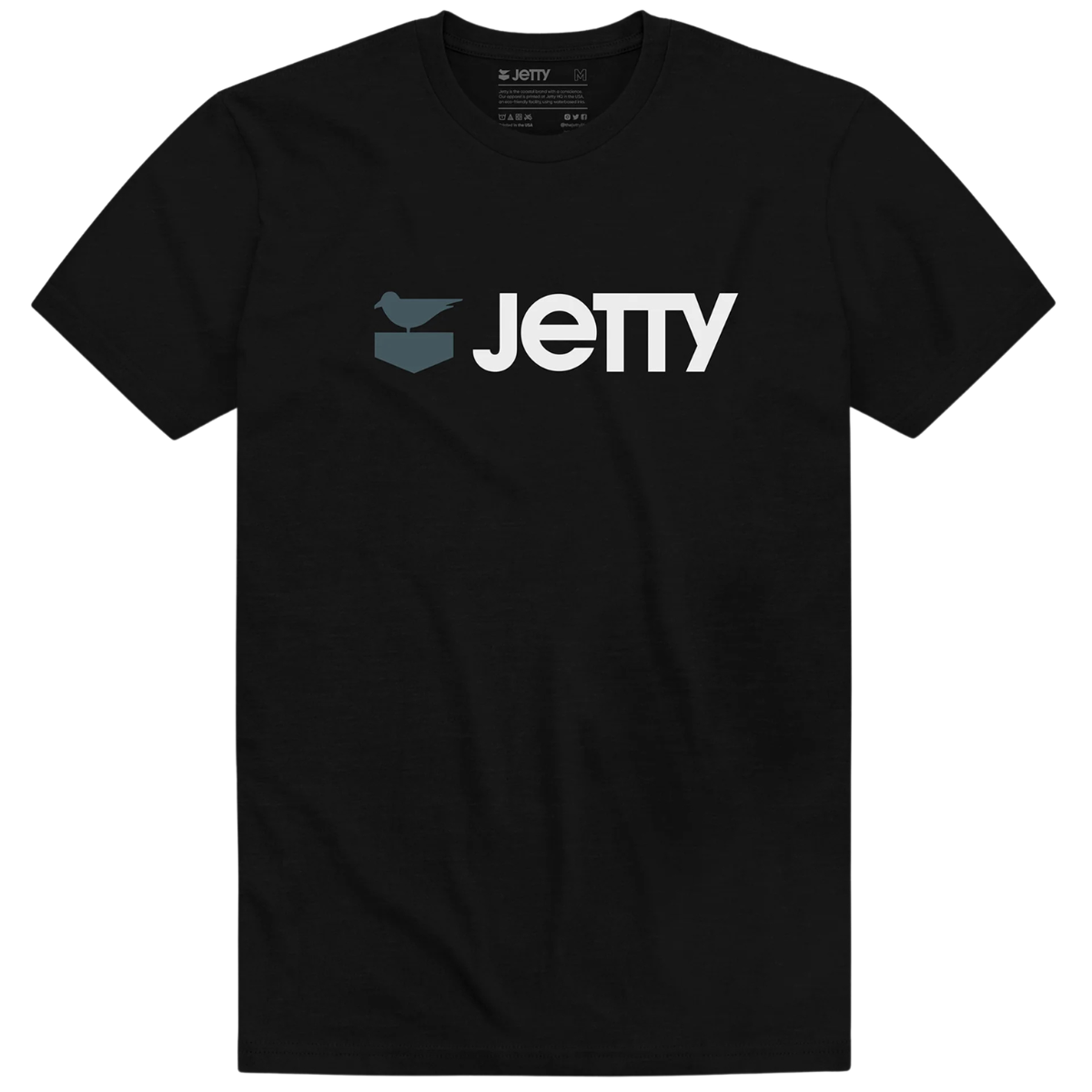 Jetty Otis Logo T-Shirt - Black