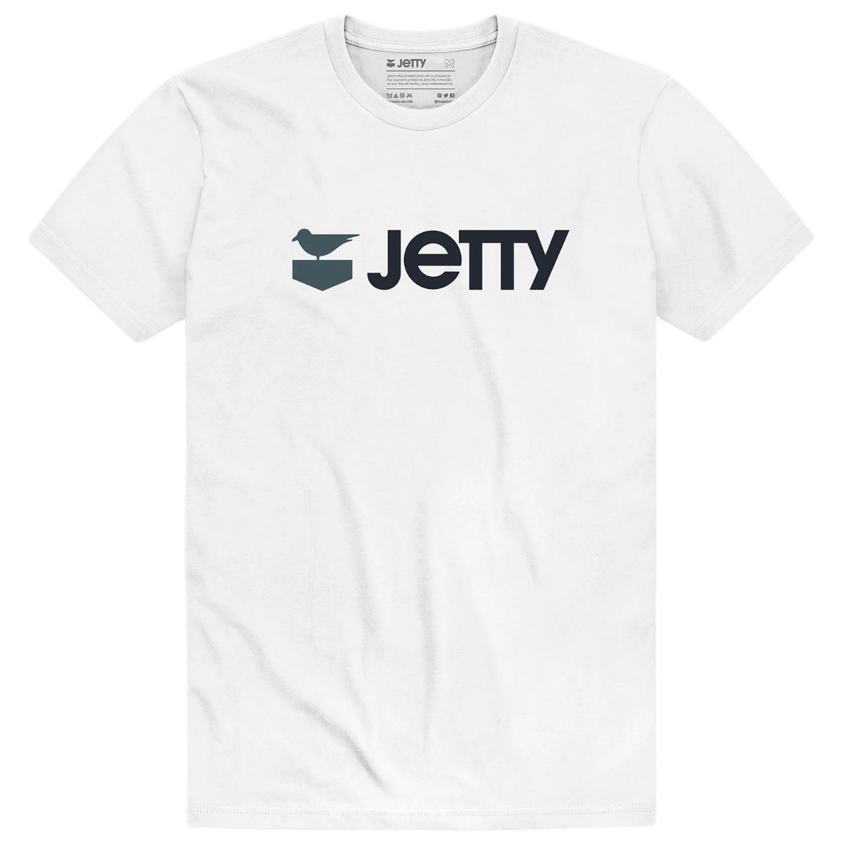 Jetty Otis Logo T-Shirt - White