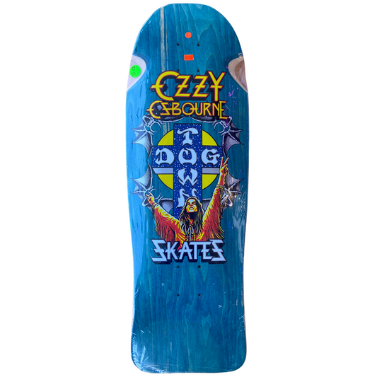 Dogtown Skates 10.12" Ozzy Osbourne Skateboard Deck - Blue Stain