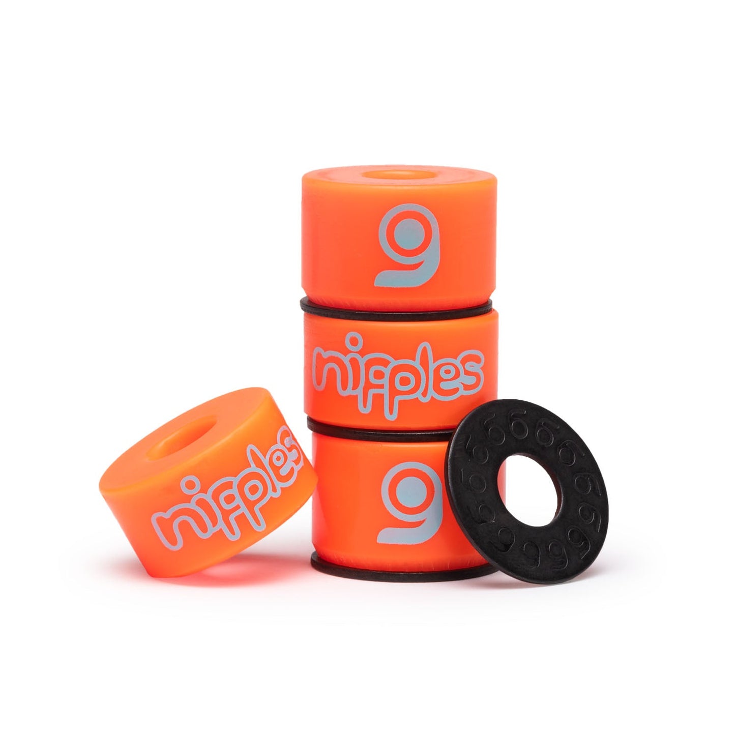 Orangatang Nipple Bushings Double Barrel Orange / Soft