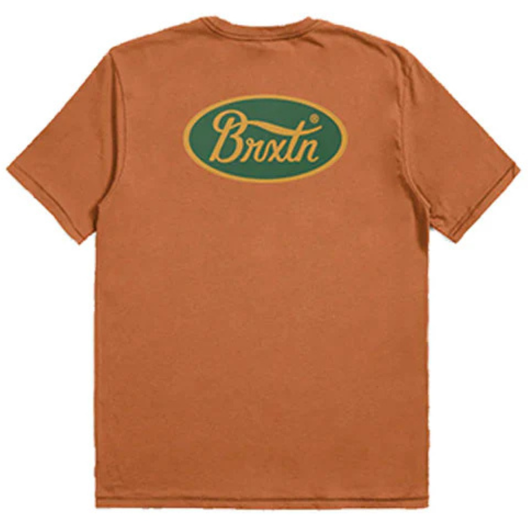 Brixton Parsons T-Shirt - Burnt Orange