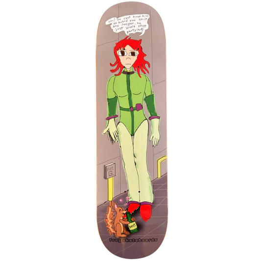 8.38" Frog Party Squirrel Pat G Skateboard Deck