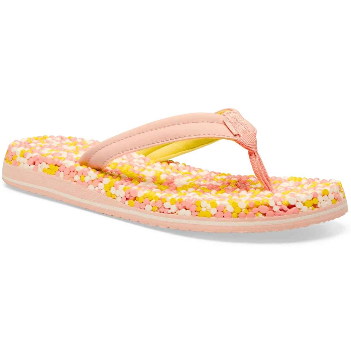 Sanuk Bubblecush Women's Comfort Flip Flops - Pearl Blush