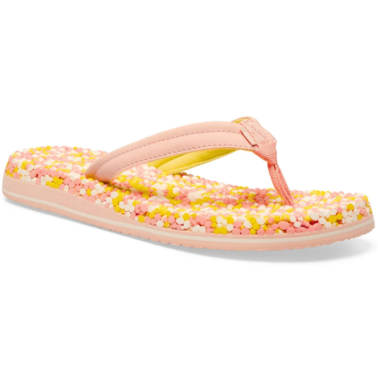 Sanuk Bubblecush Women's Comfort Flip Flops - Pearl Blush