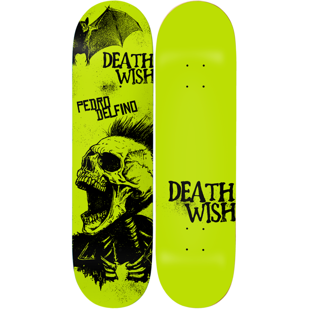 8.25" Deathwish Skateboards Pedro Delfino Voided Deck