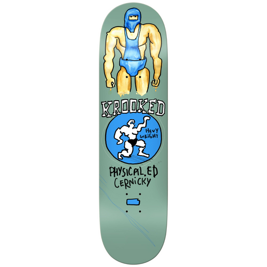 8.25" Krooked Cernicky Physical Ed Skateboard Deck