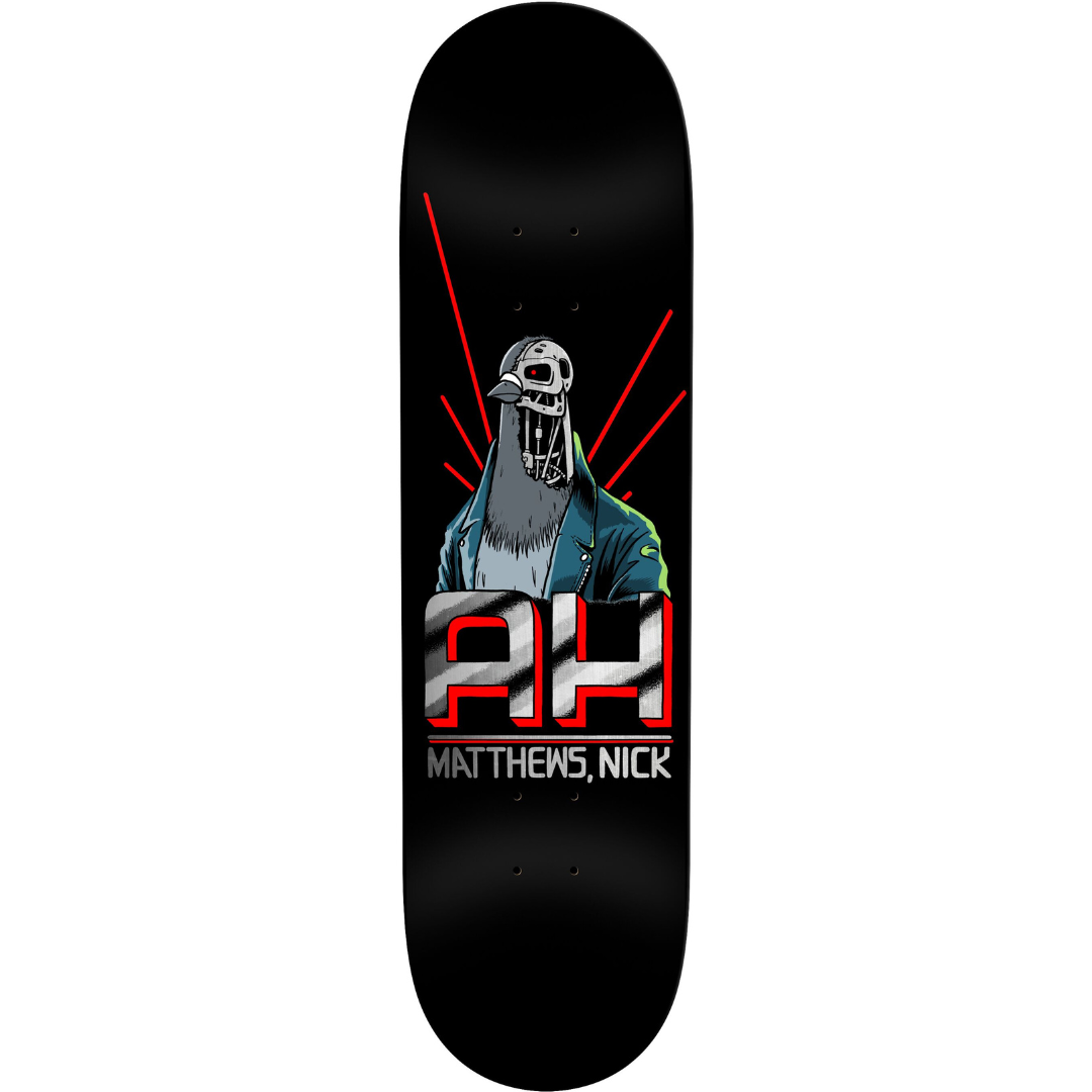 8.5" Anti-Hero Skateboards Nick Matthews The Pigeonator Debut Pro Model Skateboard Deck