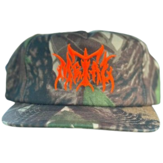 Metal Skateboards Logo Pine Camo Hat