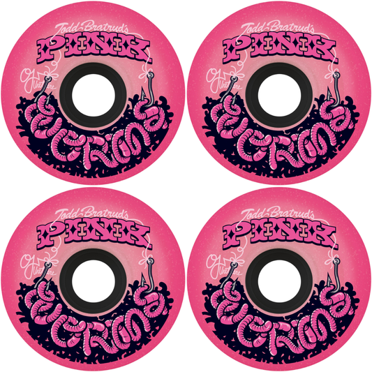 60mm OJ Wheels Pink Worms Super Juice Pink 78a