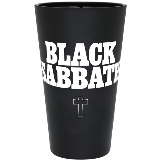OJ Wheels x Black Sabbath Pint Glass - Black Frosted