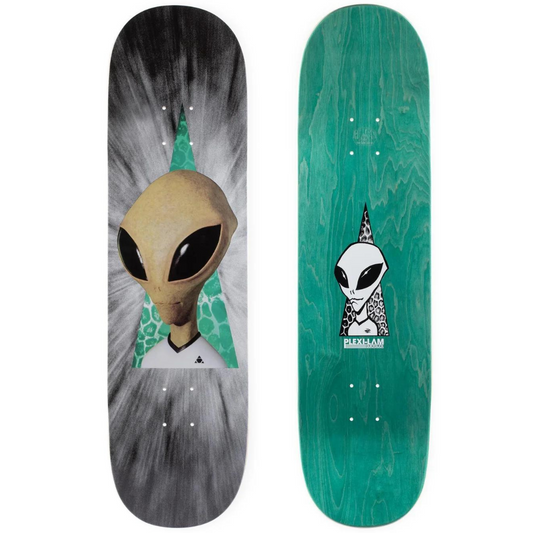 8.5" Alien Workshop Visitor Reality Plexi Lam Deck - Assorted Stains