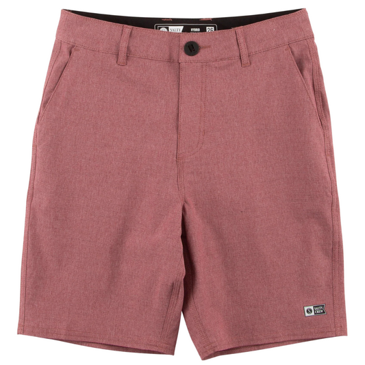 Salty Crew Drifter 21" Hybrid Walk Shorts - Plum