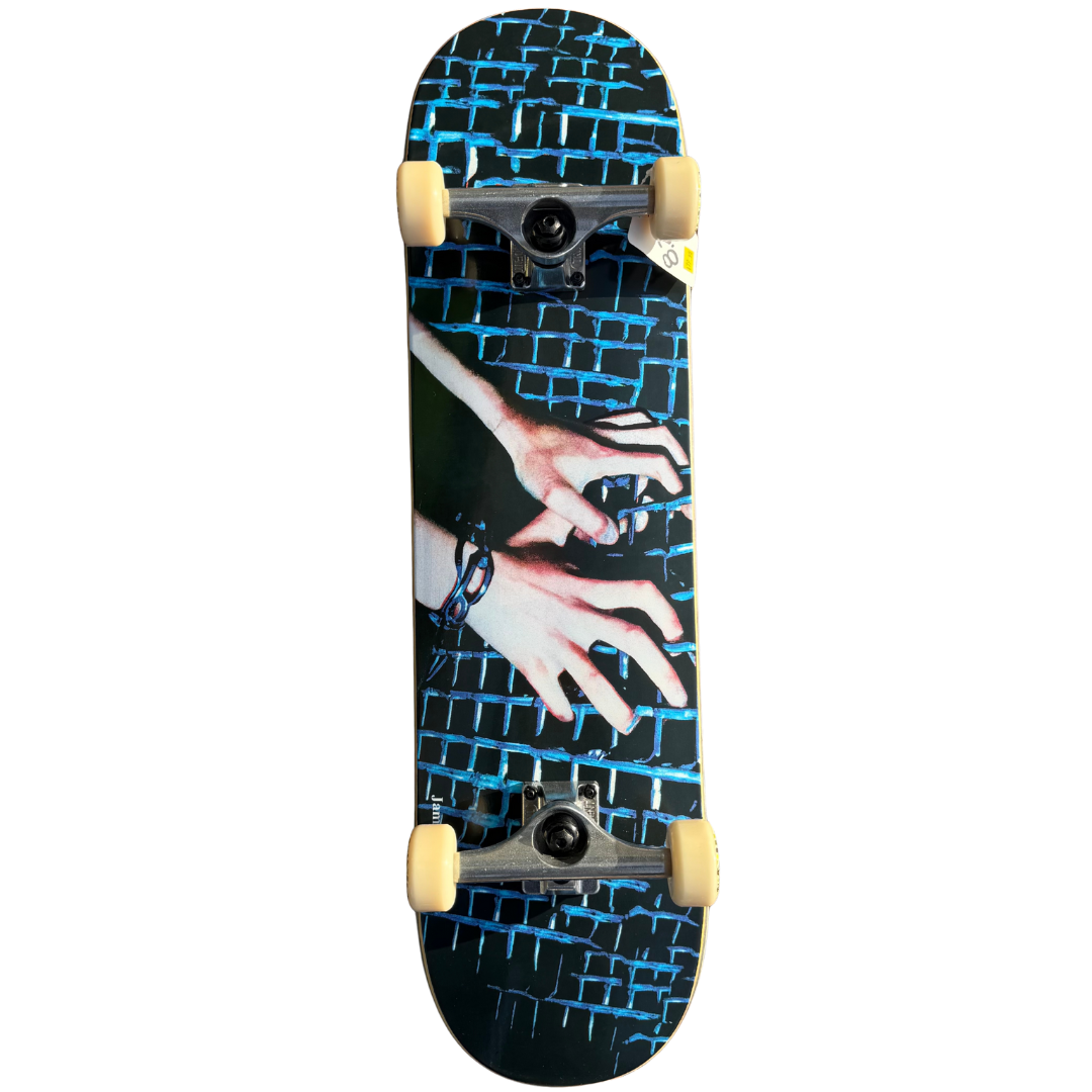 8.25" Polar Platt Caged Complete Skateboard