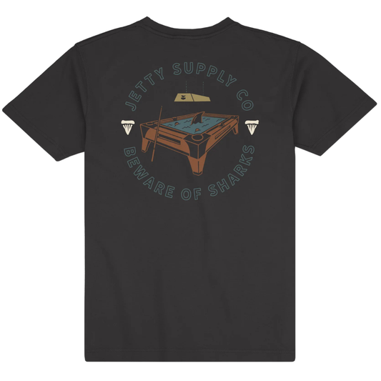 Jetty Poolshark T-Shirt - Black