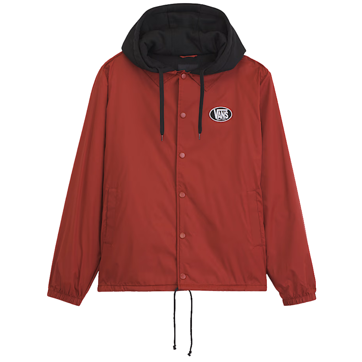 Vans Skate Torrey Hooded Coaches Jacket - Poppy Ember Red