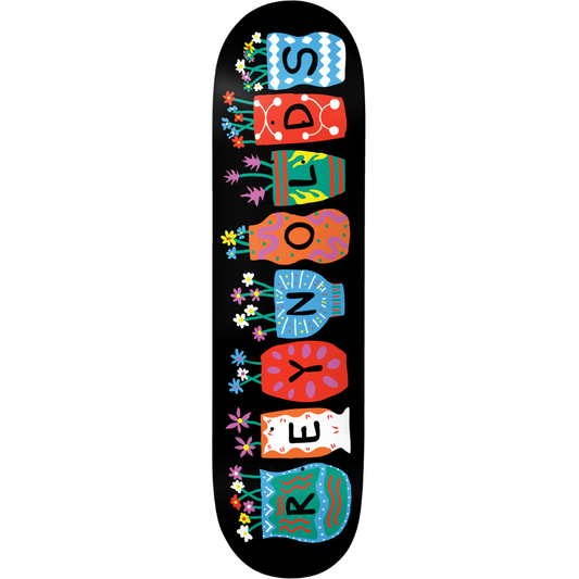 8.5" Baker Andrew Reynolds Pots & Flowers Skateboard Deck