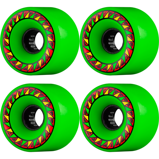 69mm Powell Peralta Primo Skateboard Wheels 75a Green