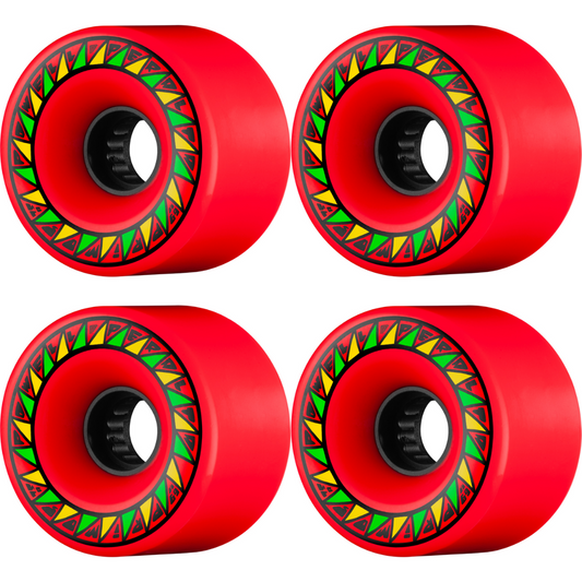 69mm Powell Peralta Primo Skateboard Wheels 75a Red