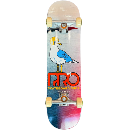8.0" Pro Skateboard Shop Belmar Seagull Complete Skateboard