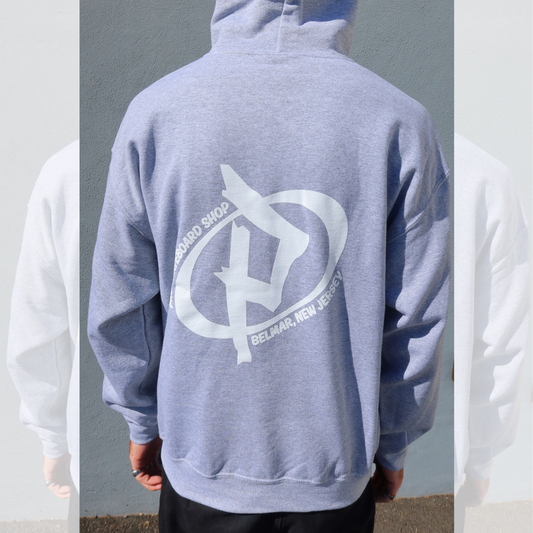 Pro Skateboard Shop P Logo Hoodie - Grey
