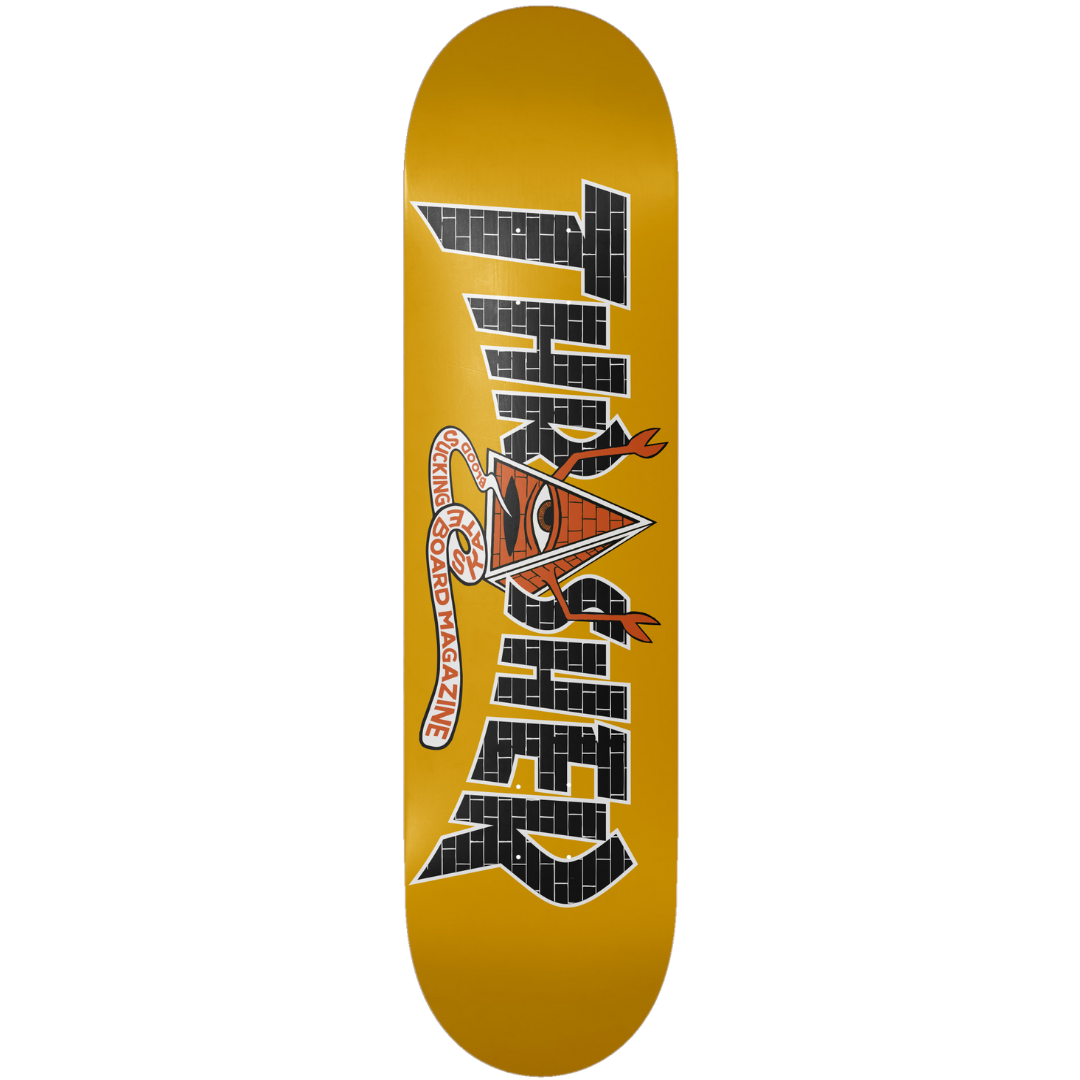 8.5" Toy Machine x Thrasher Magazine Pyramid Sect Deck