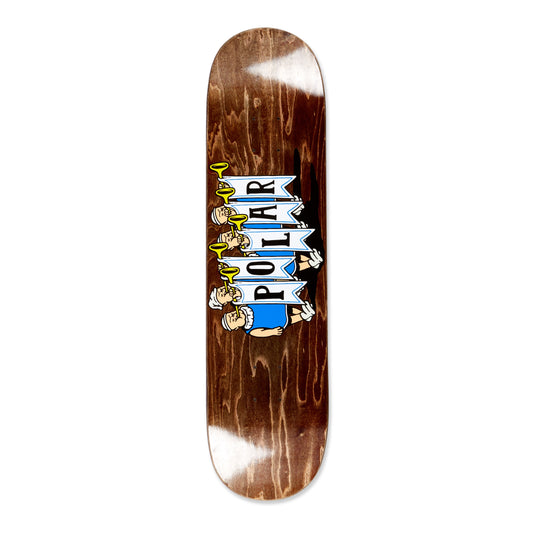8.5" Polar Skateboards Trumpets Team Model (Short) Skateboard Deck