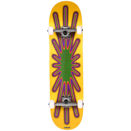 8.25" Quasi Blast Complete Skateboard - Yellow