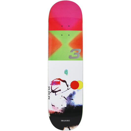 8.125" Quasi Race Track Skateboard Deck