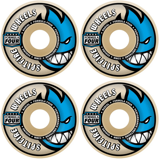 54mm Spitfire Wheels F4 Formula Four Radial