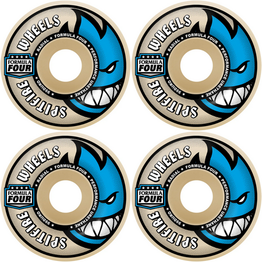 54mm Spitfire F4 Formula Four Radial Wheels 99a