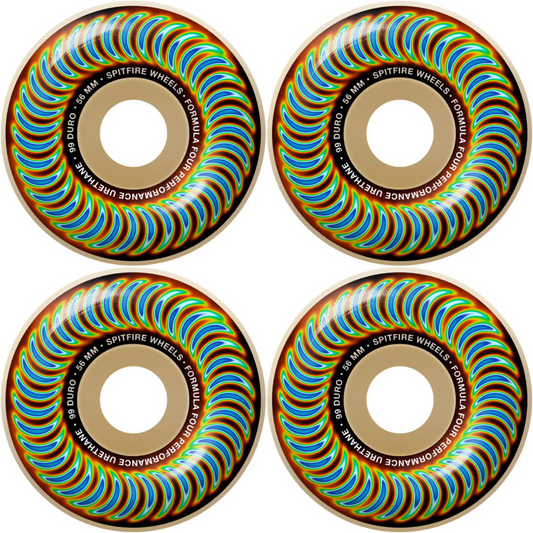 56mm Spitfire Formula Four F4 Radioactive Classic Wheels 99a