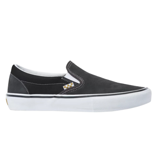 Vans Skate Slip-On Raven / Black / White Skate Shoes