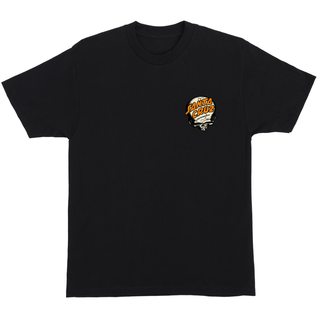 Santa Cruz Skateboards O'Brien Screaming Reaper T-Shirt - Black