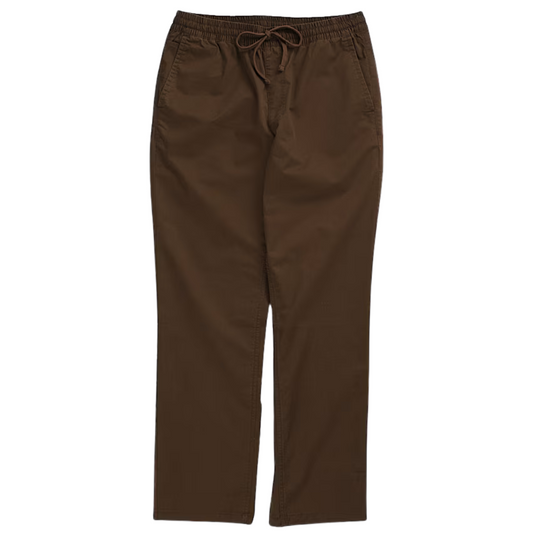 Vans Range Elastic Pants - Relaxed Fit - Brown
