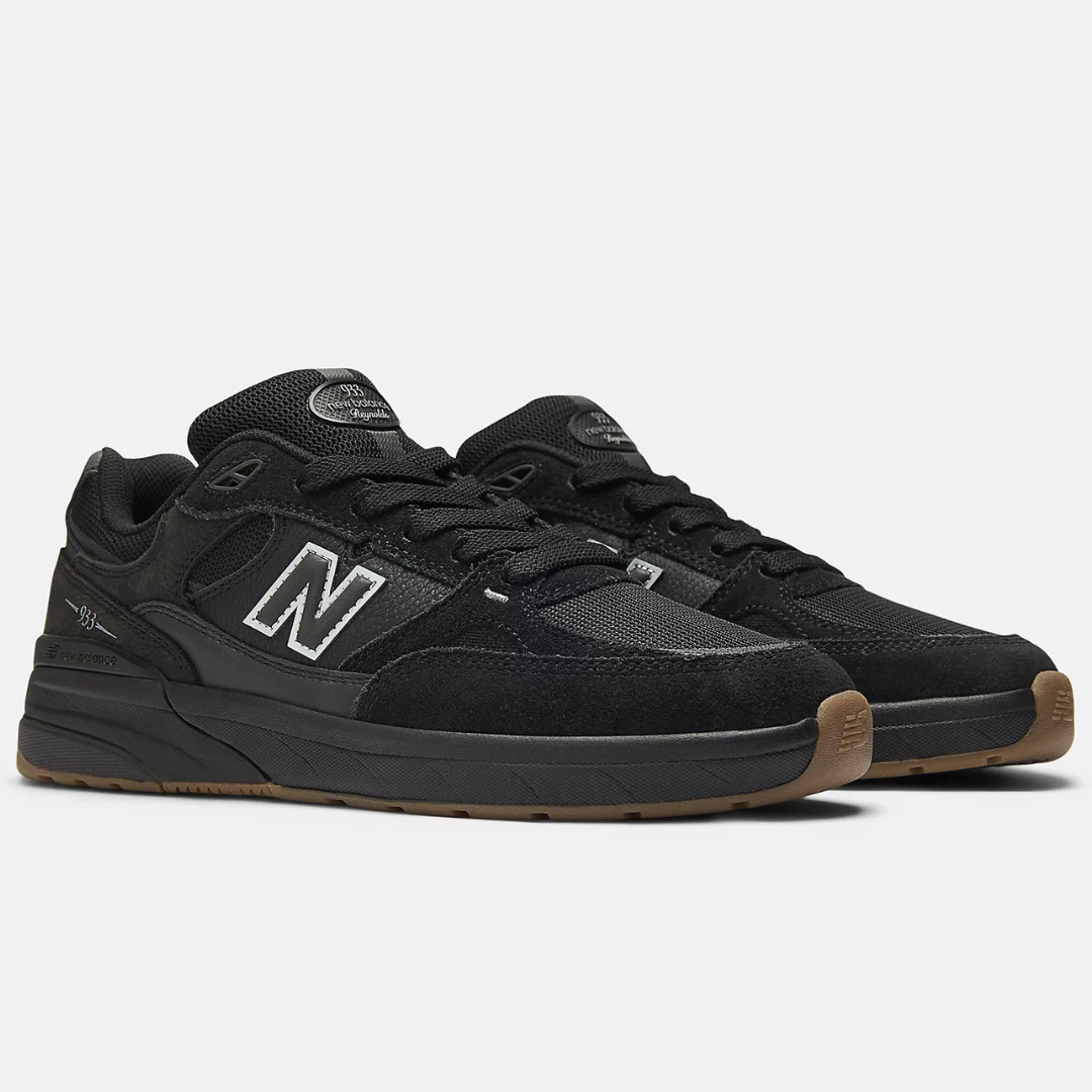 New Balance Numeric 933 Andrew Reynolds Black / Gum - NM933NAP