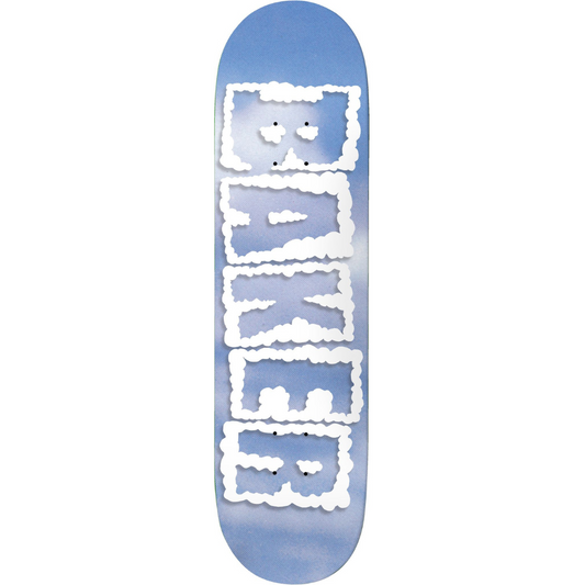 8.25" Baker Riley Hawk Library Card Logo Skateboard Deck
