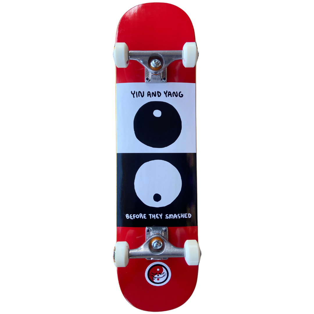 8.0" Roger Yin Yang Complete Skateboard PSS Complete