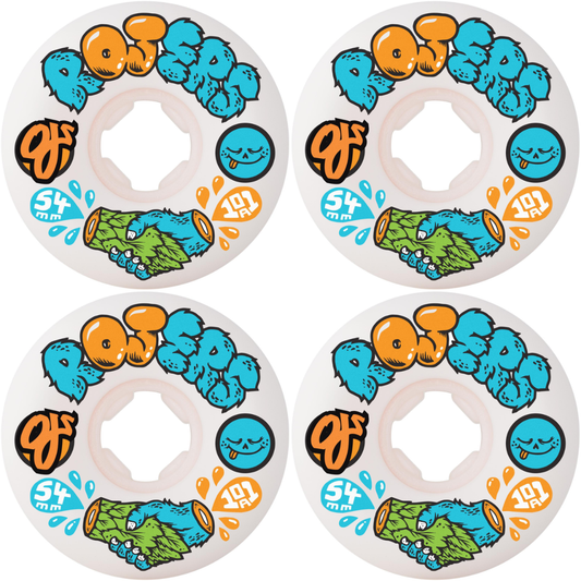 54mm OJ Wheels Rojers Elite White Hardline 101a