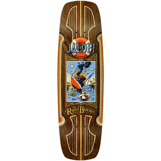 9.2" Anti-Hero Jalopi The Rust Bucket Skateboard Deck