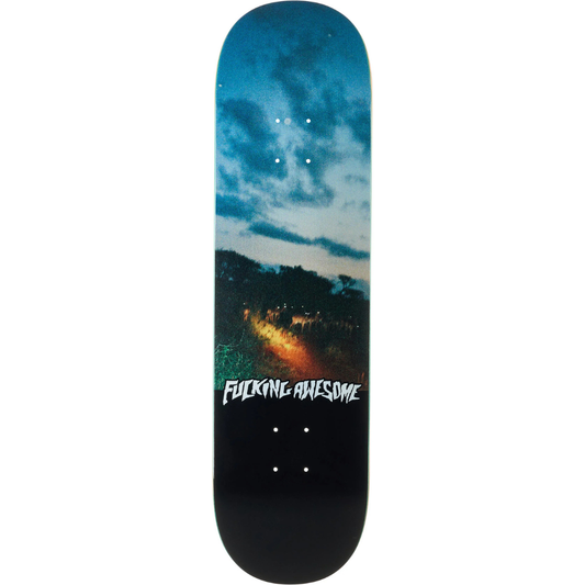 8.38" Fucking Awesome Sage Elsesser Glowing Skateboard Deck - Shape 2