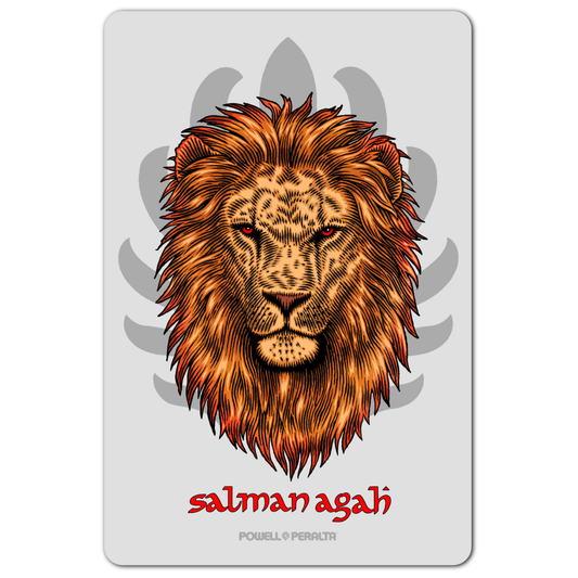 Powell Peralta Salman Agah Lion Sticker