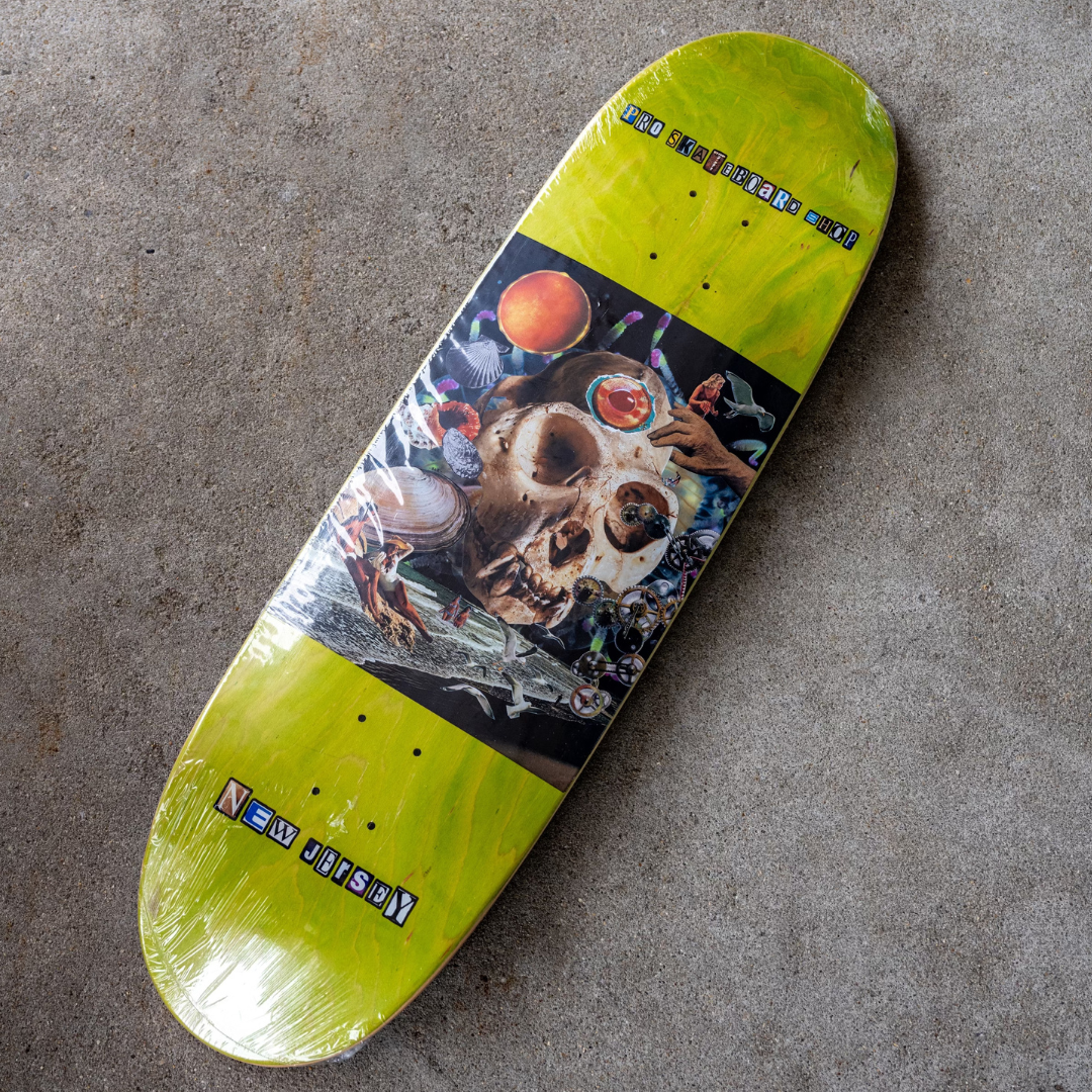 Pro Skateboard Shop x Space Bat Killer SBK1 Deck - Assorted Stains