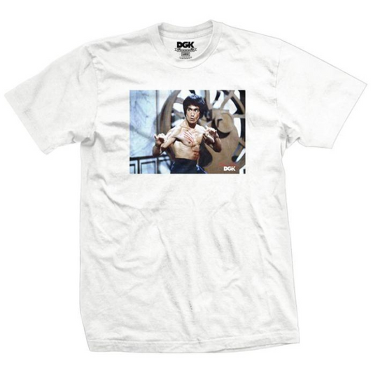 DGK x Bruce Lee Scratch T-Shirt White