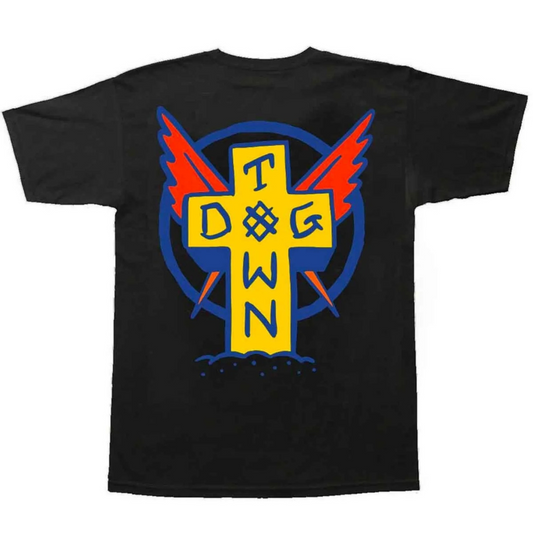 Dogtown Skates Scratch Cross T-Shirt - Black