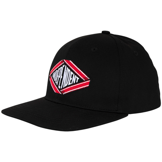 Independent Trucks Scroll 2 Snapback Hat - Black