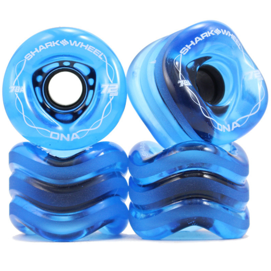 72mm Shark Wheels DNA Sapphire Blue 78a