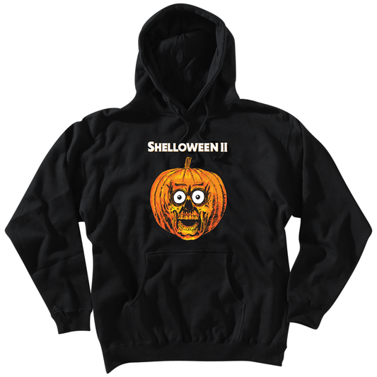 Heroin Skateboards Shelloween II Hoodie - Black